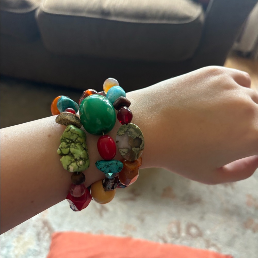 Colorful wrap around bracelet